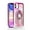 Pink/Silver, variant on Samsung Galaxy S20 Ultra Phone Case, Slim Kickstand Liquid Glitter Dual Colors Stylish for Samsung Galaxy S20 Ultra Phone Case Red/Gray