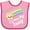 Pink and Fuchsia, variant on Inktastic I Love My Daddy Boys Girls Star Rainbow Boys or Girls Baby Bib