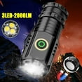 thumbnail image 4 of Mini LED Flashlight Rechargeable USB C Charging, Small Flashlights Powerful with 5 Light Modes, Pocket Flashlight with Clip, Magnetic Flashlight for EDC ,Camping, Hiking,Emergency, 4 of 14