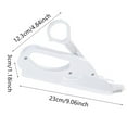 thumbnail image 2 of WIFKLSIIPG Ciseaux et Cisailles Électriques Automatiques Polyvalents, Machine Électrique Portative pour Coudre et Couper les Tissus (Blanc), 2 of 8