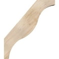 thumbnail image 3 of 5 1/2"W x 26"D x 30"H Funston Smooth Knee Brace, Douglas Fir, 3 of 4