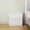 White, variant on Resenkos 19.7 Inch Touch-Free Simplistic Bedside Cabinet with Dual Drawers, Reinforced Panel Manufactured Wood End Table, Concealed Organizer Side Cupboard for Bedroom Living Area, White