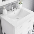 thumbnail image 4 of Water Creation Viola 24" Wood Single Bathroom Vanity in Pure White/Chrome, 4 of 14
