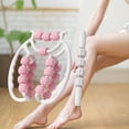 thumbnail image 6 of Baoblaze 20 Wheels Massage Roller Manual Elastic Multipurpose Relax Massager with Massage Pink, 6 of 8