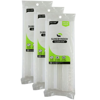 Clear Hot Glue Sticks For High & Low Temperatures, Full Size 4