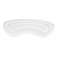 thumbnail image 2 of Almohadillas de gel para tacón transparentes - 2 pares de plantillas adhesivas reutilizables que alivian el dolor y evitan rozaduras en zapatos grandes o nuevos (10x4 cm), 2 of 7