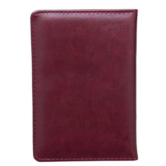 LSLJS Office Supplies Desk Organization Vaccination Certificate Multifunctional Leather Protective Cover Office Decor