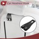 thumbnail image 2 of Ofertas Únicas Gancho Universal para Reposacabezas de Asiento de Auto 1Pc para Bolsos y Bolsas Negro 6.50"x1.15", 2 of 7