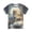 00&Grey304, variant on Summer Vivid T Shirt for Toddler Boys Leopard Animal Print Raglan Casual Short Sleeve Tops