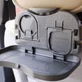thumbnail image 2 of Folding Car Back Seat Table Plastic Drink Food Rack Cup Holder Tray Stand Desk, 2 of 3