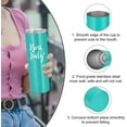thumbnail image 2 of Boss Day Gifts-Boss Lady Skinny Tumbler, Boss Lady Gifts for Women, Boss Gifts for Boss Lady Boss Female Gag Female Friends Women on Christmas Birthday, 20oz Stainless Steel Tumbler with Lid, Mint, 2 of 6