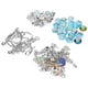 thumbnail image 2 of Kit de fabricación de pulseras exquisita pulsera básica colgante cuentas grandes cuentas de colores conjunto de fabricación de joyas DIY azul, 2 of 12