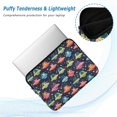 thumbnail image 2 of FORMRS 15"-15.6" Laptop Sleeve Protective Case Soft Carrying Quilted Computer Bag Cover, Cartoon Space Cat, 2 of 7