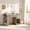 Grey, variant on WARAYZ Adjustable Drawing Desk with Storage, Wood Study Desk with Tilt Top, Large Drawer, 2 Side Drawers, 3-Tier Bookshelf & Cabinet, Blue