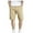 Khaki, variant on XDZJLR Men Shorts High Street Harbor Wind Trend Large Size Loose Outside To Wear Five Point Knee Length Short Black L