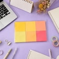 thumbnail image 5 of Sticky Notes, Post It Notes 6 Warm Colors Strong Adhesive Removable Curved Surface No Bleed for Office Home College by Xuniizn, 5 of 6