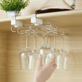 thumbnail image 6 of Wine Glass Rack, Wire Hanging Rack, Wine Glass Hanging Rack, Wire Wine Glass Hanger Rack, Stemware Rack, Under Cabinet, 6 of 8