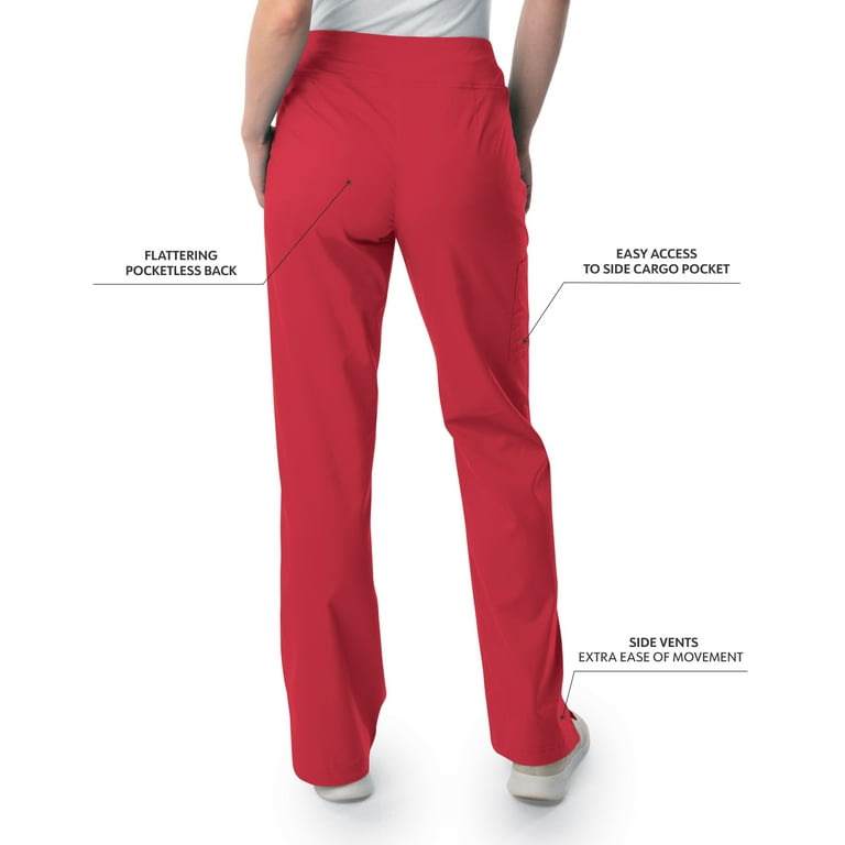 Landau ProFlex Tailored Fit Comfort Stretch 4-Pocket Scrub Pants