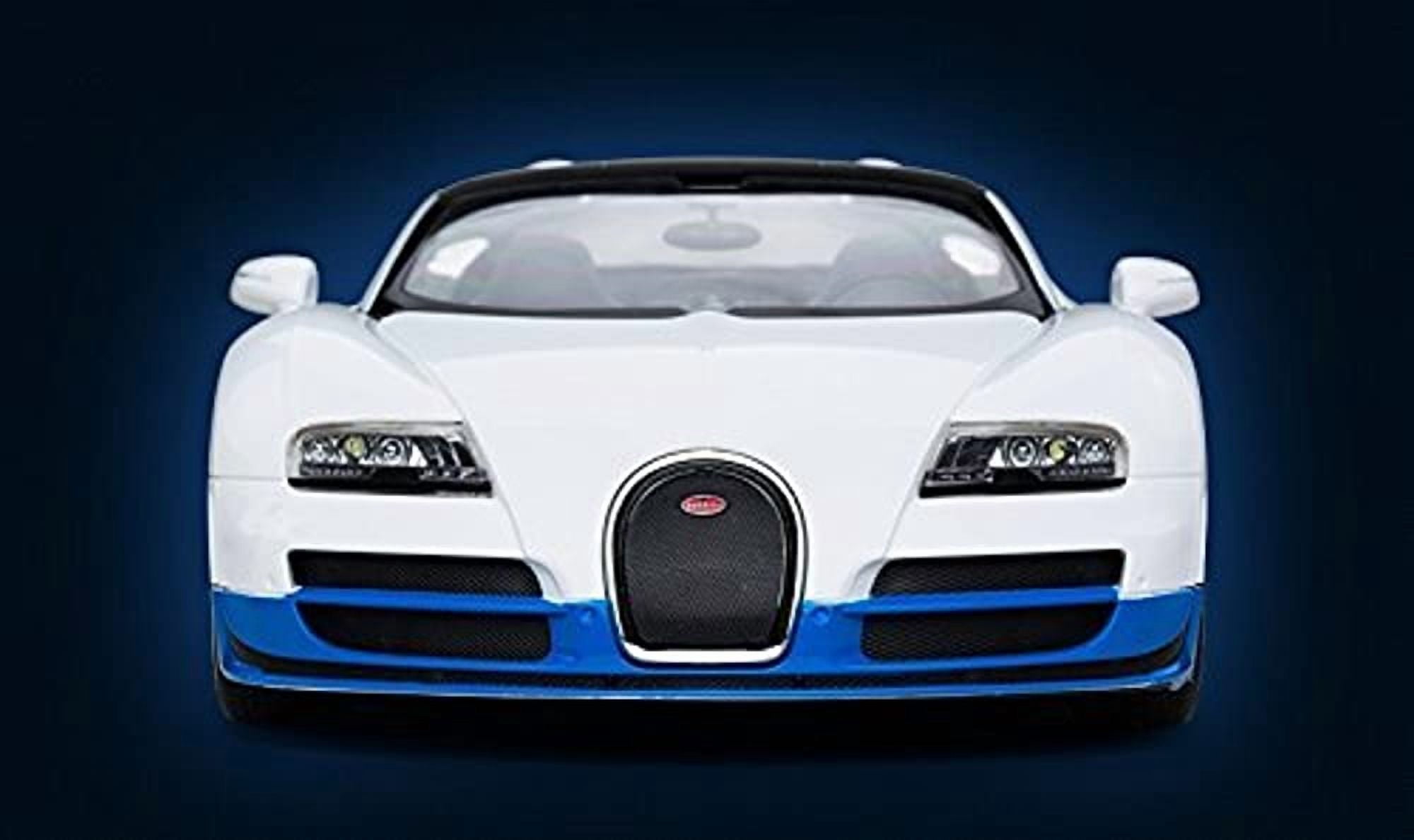 Radio Remote Control 1 14 Bugatti Veyron 16 4 Grand Sport Vitesse Licensed RC Model Car White Blue