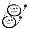 thumbnail image 1 of 200mm Pulley Cable Steel Wire Rope for Cable Machine Weight Lift Pulley System, 1 of 6