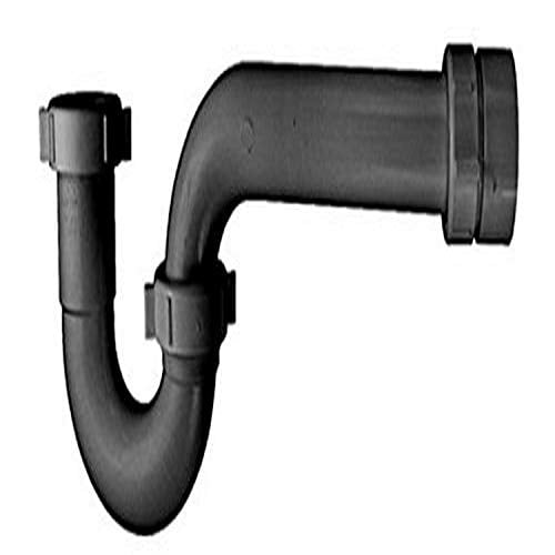 Keeney 400TTBRU P Trap, 1-1/2" with Marvel Connect with TPR Washer, Black