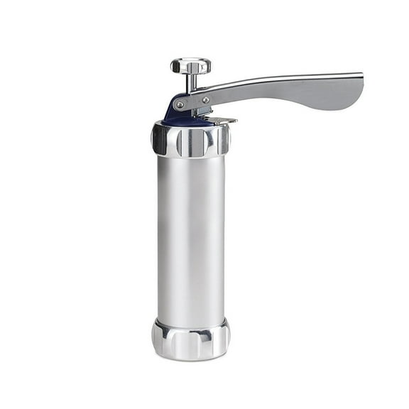 Cookie Maker Cookie Press Gun, Stainless Steel Biscuit Press Maker, Homemade Baking Biscuit Tool, Suitable for DIY Maker And Decoration