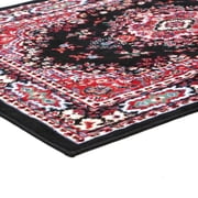 Traditional Area Rug Bordered Medallion Design Persian Oriental Rugs Carpet Runners