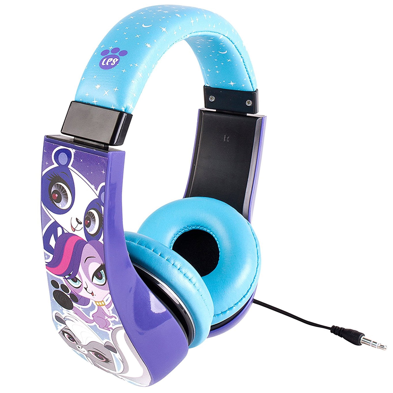 Littlest Pet Shop Kids Friendly Cushioned Headphones with ...