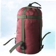thumbnail image 2 of CTIRCHIU Sleeping Bags for Adults Compression Sack 1Pack Rectangular Dark Red 7.1x14.9in, 2 of 8