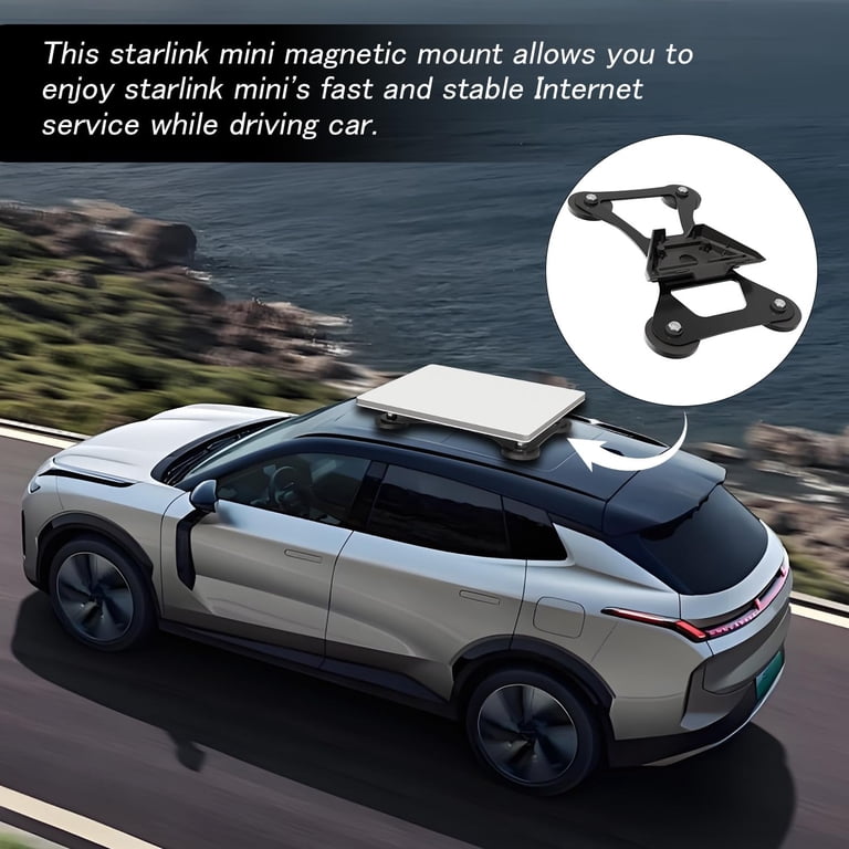Starlink Mini Kit Montaggio Magnetico Da Tetto – Supporto Magneti 264lb Per Auto