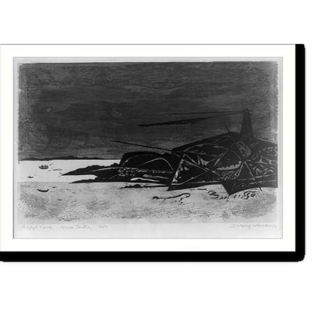 Historic Print, Peggy's Cove - Nova Scotia, 16" x 20"