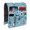 Robot and Gears Blue Pattern, variant on Robot and Dots Blue Pattern Armrest Organizer, Sofa Armrest Storage Caddy with 6 Pockets, Linen Textured Gifts for Family Friends,13x35in(33x89cm)