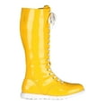 thumbnail image 5 of Yellow Wrestling Costume Boots for Adults, 5 of 6