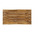 thumbnail image 6 of Matthias Indoor Farmhouse Acacia Wood Coffee Table, Teak, 6 of 6
