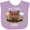 Lavender, variant on Inktastic My First Groundhog Day Cute Boys or Girls Baby Bib