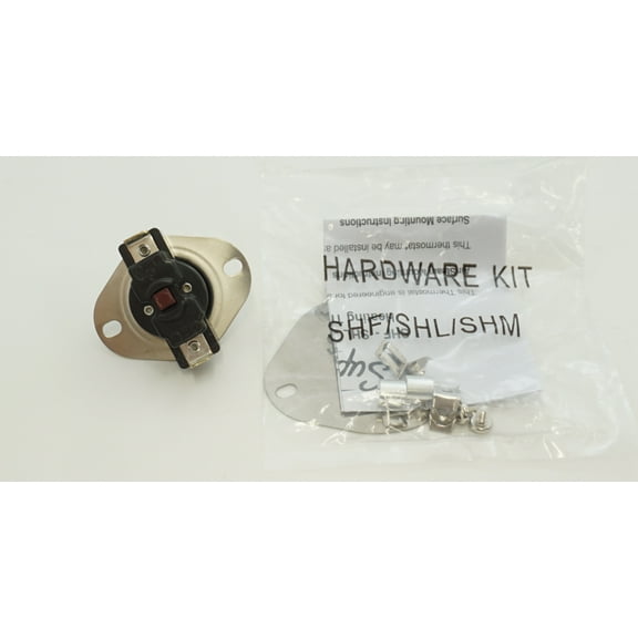 Supco Thermostat,Adjustable Limit,120/240V SHM180