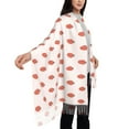 thumbnail image 4 of Fotbe Strawberry Print Womens Fall Winter Scarf Tassel Soft Warm Blanket Scarves Womens Shawl Wraps, 4 of 8