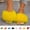 Blue, variant on Jamicy Furry Open Toe Slippers for Women Solid Color Summer Square Open Toe Outdoor Flat Slippers for Wedding Bridal