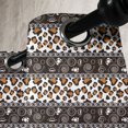 thumbnail image 3 of Ambesonne Zambia Grommet Curtain, Cheetah Pattern, 50" x 72", Dark Brown Orange and White, 3 of 6