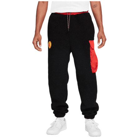Jordan Men's Essential Mountainside Statement Fleece Pants (Black, Small)