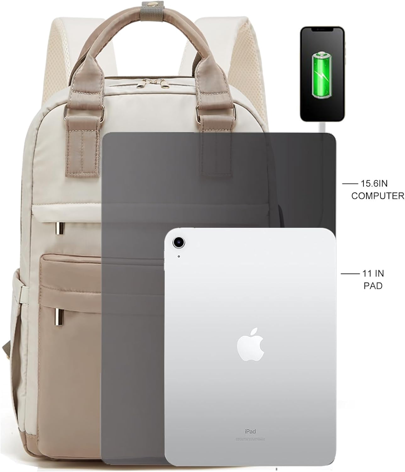 Large Travel Backpack For Women Men,Carry On Backpack,Hiking Backpack Waterproof Outdoor Sports Rucksack Casual Daypack Travel Essentials
