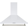 thumbnail image 2 of Ancona Style Vintage 30” Capot Mural Convertible en Blanc, 2 of 5