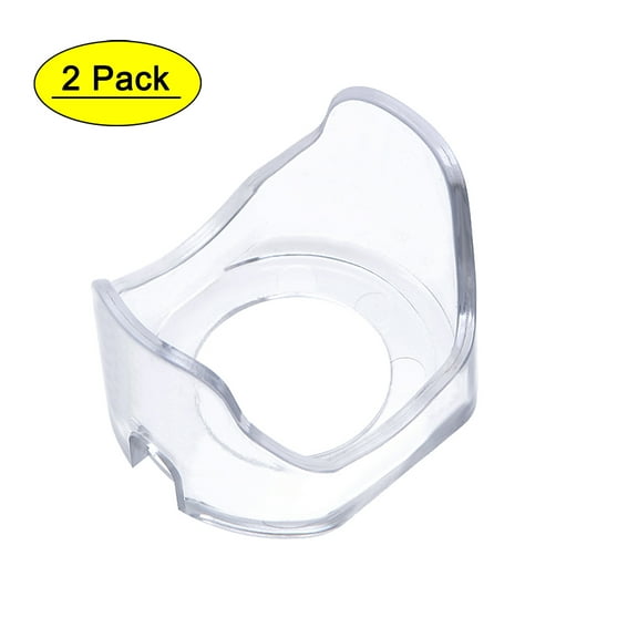 Uxcell 30mm Plastic Two Feet Push Switch Button Protective Cover Clear 2 Pack