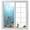 Orange, variant on Ocean Diving Cat Window Privacy Film, Coastal Coral Fish Marine Life Static Cling UV Sun Blocking Heat Control Window Tint Day and Night, Non-Adhesive One Way Windows Privacy Cover 35.4''x78.7''