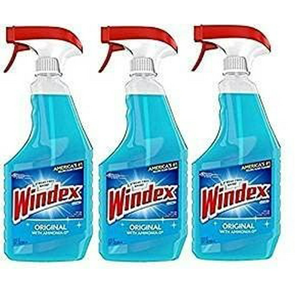 Windex StreakFree Shine Original With AmmoniaD 23 Oz. Pack Of 3