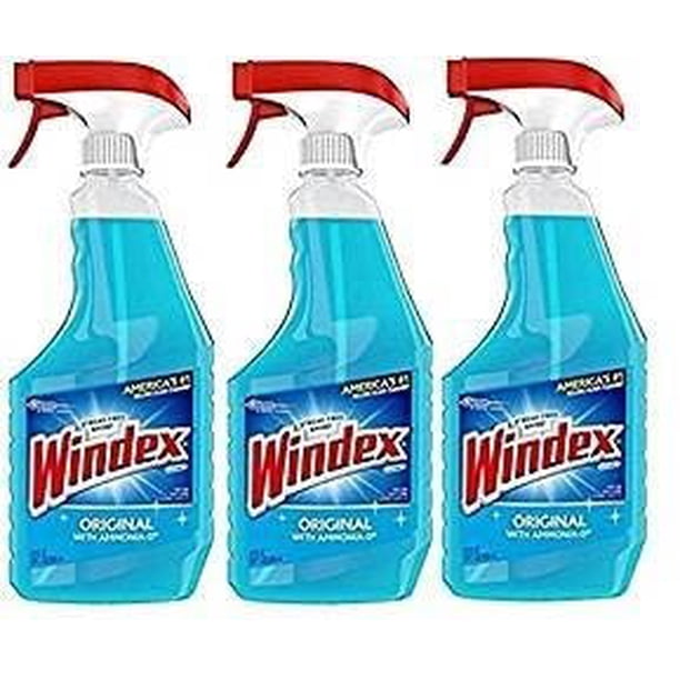 Windex StreakFree Shine Original With AmmoniaD 23 Oz. Pack Of 3