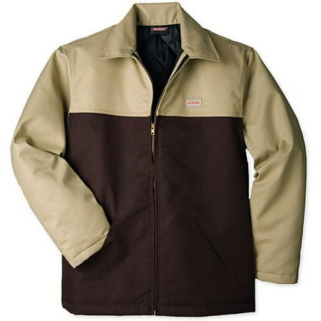 Big Men's Horizontal Two-Tone Jacket