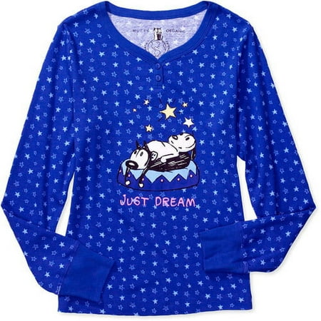 Mutts - Women's Organic Cotton Sleep Henley