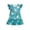 2-Blue Bunny, variant on Actgleam Summer Toddler Girls Dress Leopard Print Flutter Sleeve A-line Ruffle Sundress,Bow Leopard,4-5Y