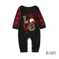 thumbnail image 1 of Pyjamas pour Bébé Bébé Noël Rayé Imprimé Combinaison à Manches Longues Vêtements de Famille Pyjamas Grande Taille Pyjamas en Liquidation, 1 of 4